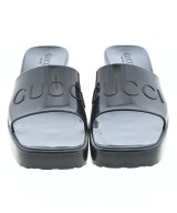 GUCCI（グッチ）サンダル 黒 サイズ:EU37(23.5cm位) レディース/2200636215078