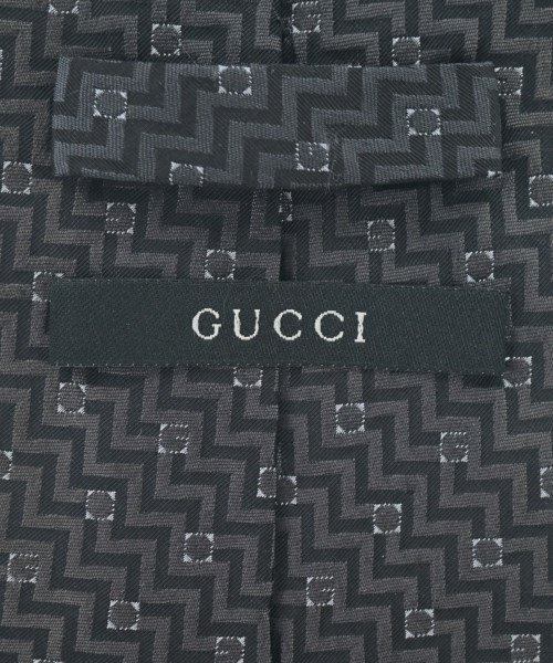 GUCCI（グッチ）ネクタイ グレー サイズ:- メンズ/2200632965120