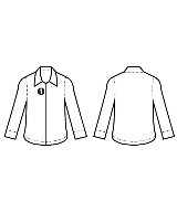 GUCCI（グッチ）カジュアルシャツ 青 サイズ:38(S位) レディース/2200636369122