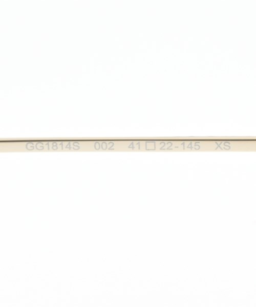 GUCCI（グッチ）サングラス ゴールド サイズ:- レディース/2200636420014