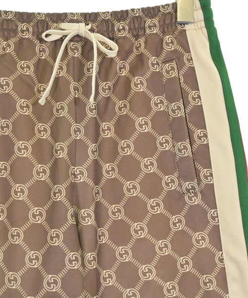 GUCCI（グッチ）スウェットパンツ 茶 サイズ:XXXS レディース/2200636552029