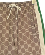 GUCCI（グッチ）スウェットパンツ 茶 サイズ:XXXS レディース/2200636552029