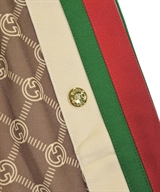 GUCCI（グッチ）スウェットパンツ 茶 サイズ:XXXS レディース/2200636552029