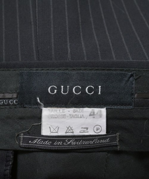 GUCCI（グッチ）スラックス 黒 サイズ:44(S位) メンズ/2200636604032
