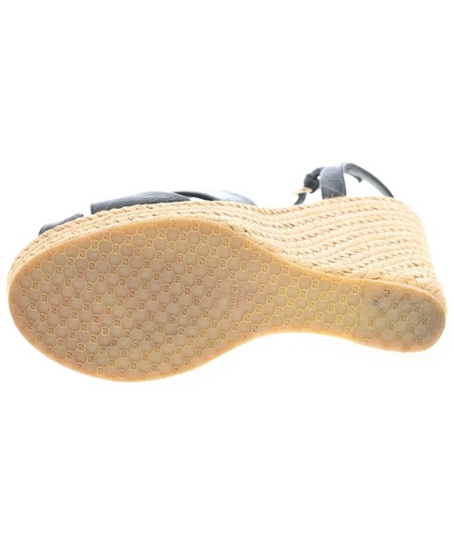 GUCCI（グッチ）サンダル 黒 サイズ:EU35 1/2(22cm位) レディース/2200621854060