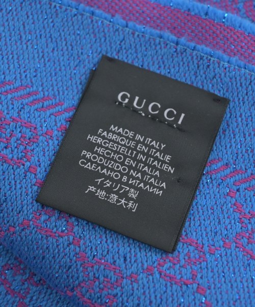 GUCCI（グッチ）ストール 紫 サイズ:- レディース/2200622617039