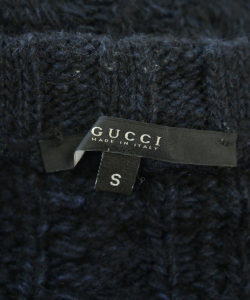 GUCCI（グッチ）ニット・セーター 紺 サイズ:S メンズ/2200635076052