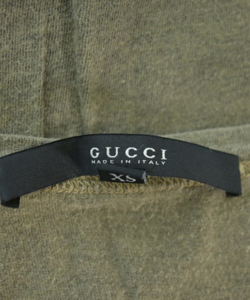 GUCCI（グッチ）Tシャツ・カットソー カーキ サイズ:XS メンズ/2200635076106