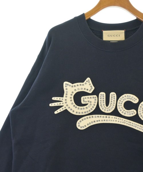 GUCCI（グッチ）スウェット 紺 サイズ:S レディース/2200635592170