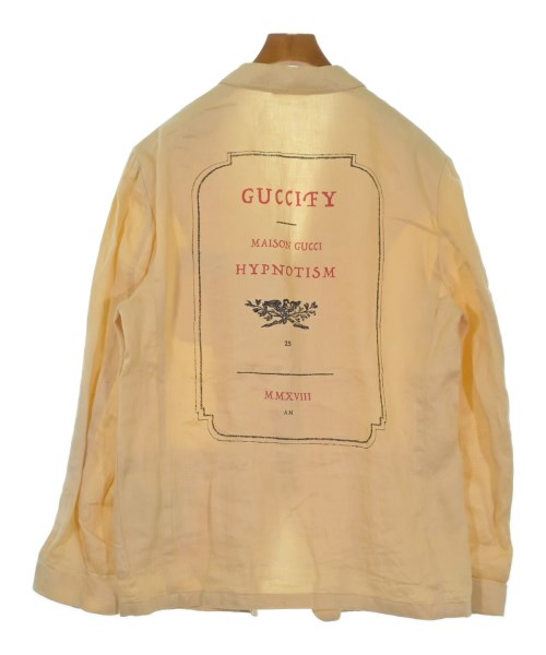 GUCCI（グッチ）カジュアルジャケット 黄 サイズ:50(XL位) メンズ/2200636750029