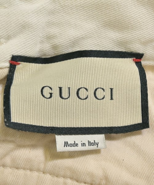 GUCCI（グッチ）カーゴパンツ 白 サイズ:46(M位) メンズ/2200637000062