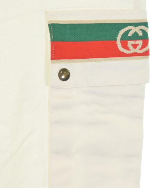 GUCCI（グッチ）カーゴパンツ 白 サイズ:46(M位) メンズ/2200637000062