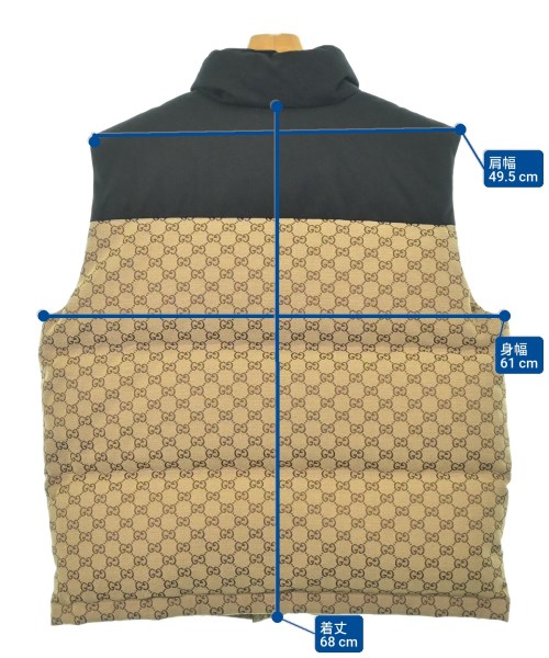 GUCCI（グッチ）ブルゾン ベージュ サイズ:S メンズ/2200637218016