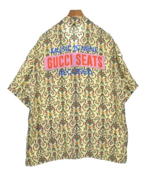 GUCCI（グッチ）カジュアルシャツ 黄 サイズ:52(XXL位) メンズ/2200637342025