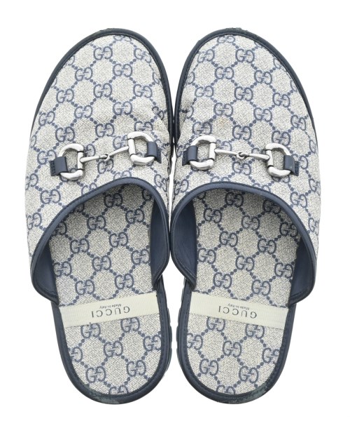 GUCCI（グッチ）サンダル グレー サイズ:UK8(26.5cm位) メンズ/2200637342049