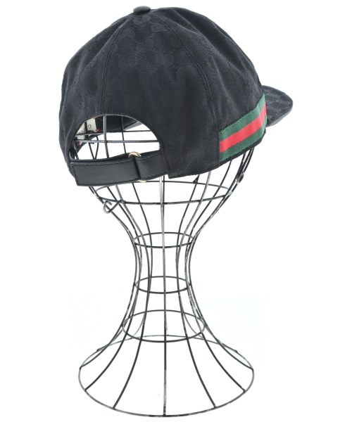 GUCCI（グッチ）キャップ 黒 サイズ:- メンズ/2200637380058