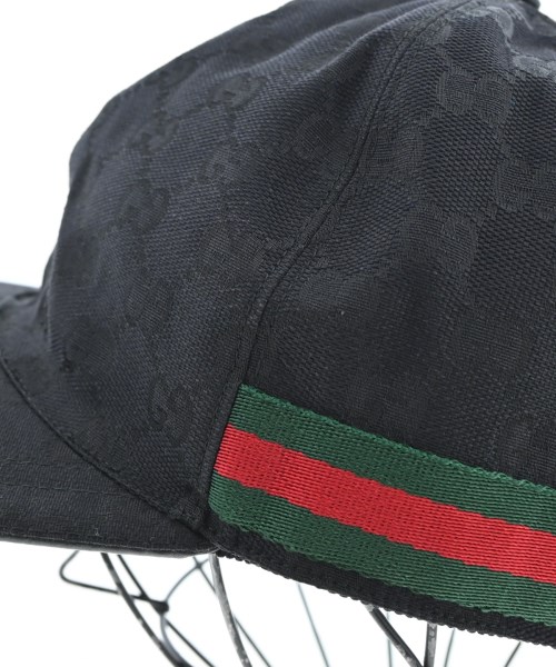 GUCCI（グッチ）キャップ 黒 サイズ:- メンズ/2200637380058