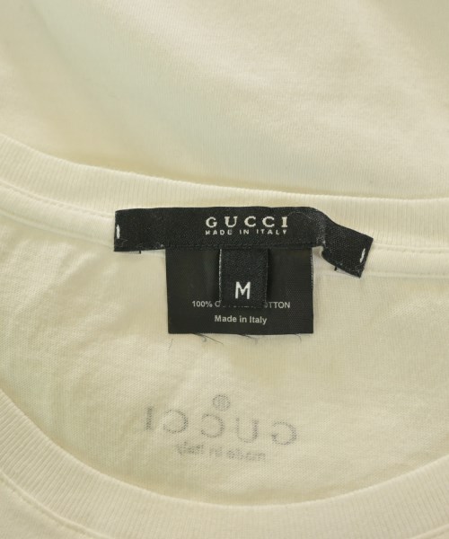 GUCCI（グッチ）Tシャツ・カットソー 白 サイズ:M メンズ/2200594329190