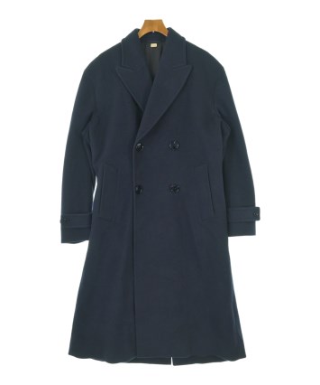 ★GUCCI トレンチコート メンズM 濃紺 ミリタリー調 GUCCI（グッチ）コート 紺 サイズ:46(M位) メンズ/2200633310011