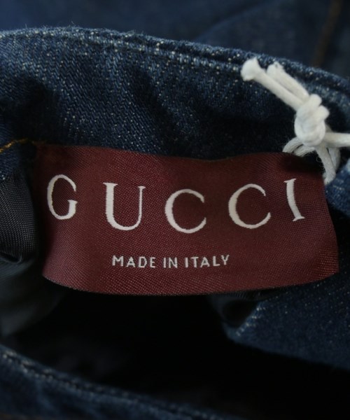 GUCCI（グッチ）ワンピース 青 サイズ:36(XS位) レディース/2200633310028