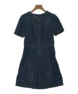 GUCCI（グッチ）ワンピース 青 サイズ:36(XS位) レディース/2200633310028