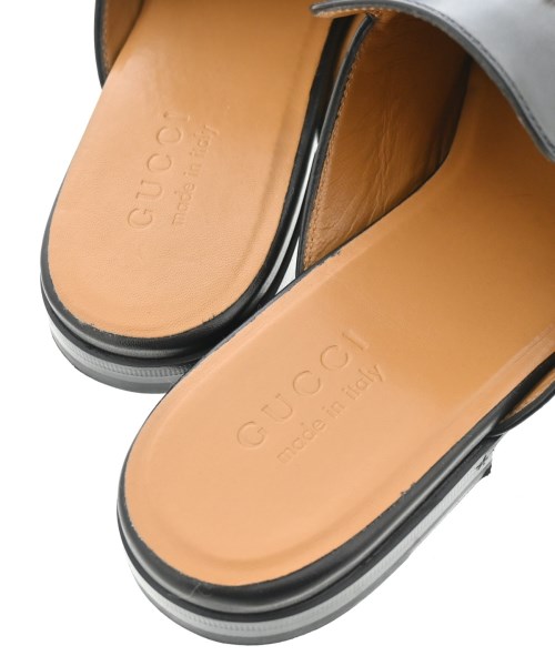 GUCCI（グッチ）サンダル 黒 サイズ:UK9(27.5cm位) メンズ/2200633310141