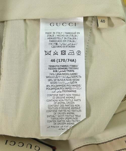 GUCCI（グッチ）スラックス 茶 サイズ:46(M位) メンズ/2200633310424