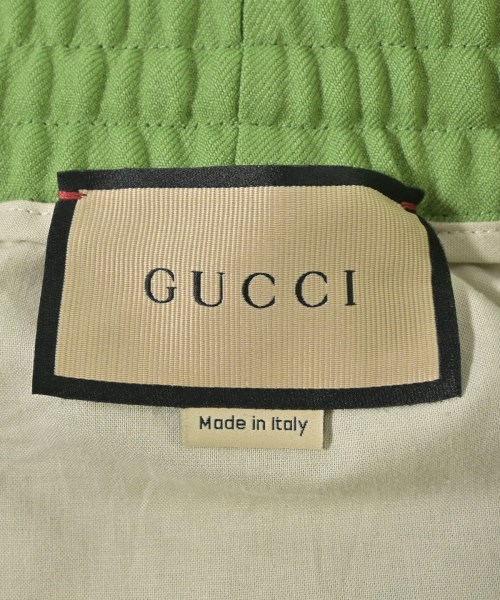 GUCCI（グッチ）スラックス 緑 サイズ:44(S位) メンズ/2200633310431