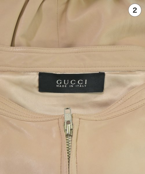 GUCCI（グッチ）ライダース ピンク サイズ:40(M位) レディース/2200637604017