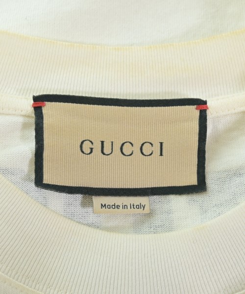 GUCCI（グッチ）Tシャツ・カットソー 白 サイズ:XS メンズ/2200637767026
