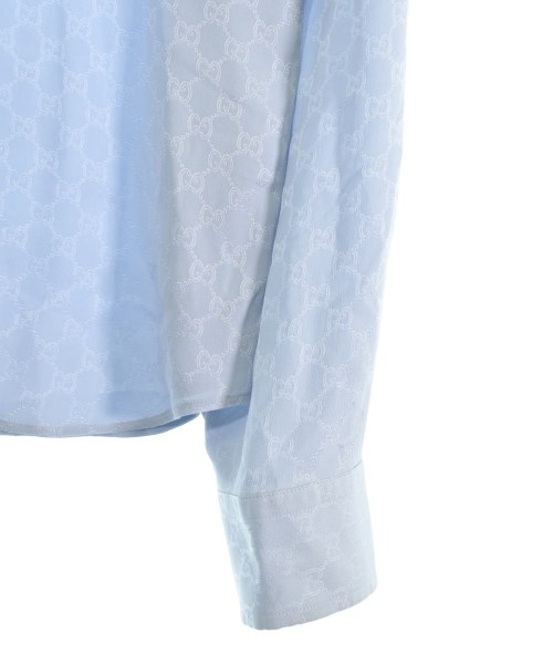 GUCCI（グッチ）カジュアルシャツ 青 サイズ:15(S位) メンズ/2200637956031