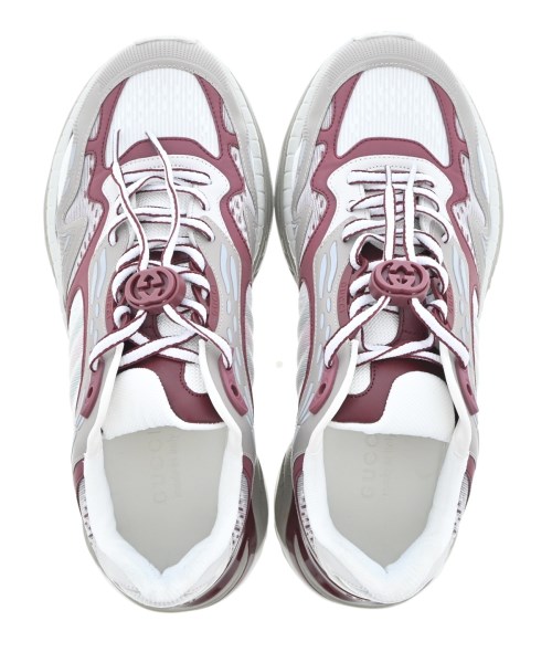 GUCCI（グッチ）スニーカー グレー サイズ:UK9 1/2(28cm位) メンズ/2200637956055
