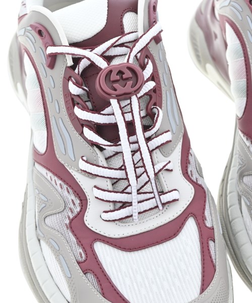 GUCCI（グッチ）スニーカー グレー サイズ:UK9 1/2(28cm位) メンズ/2200637956055