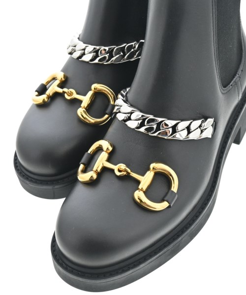 GUCCI（グッチ）ブーツ 黒 サイズ:EU34 1/2(21cm位) レディース/2200637956079