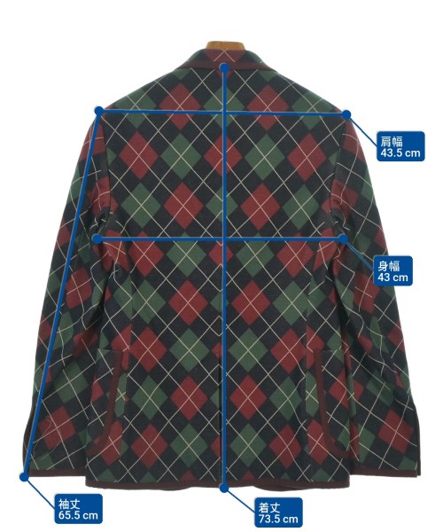 GUCCI（グッチ）テーラードジャケット 緑 サイズ:44(S位) メンズ/2200638026023