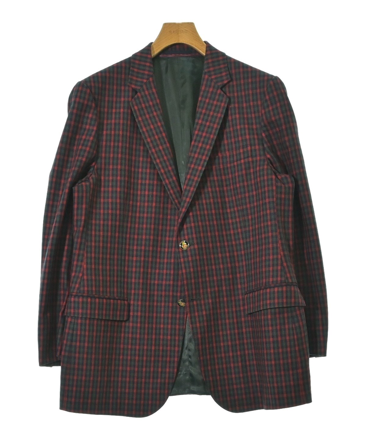 GUCCI（グッチ）テーラードジャケット 緑 サイズ:54(XXL位) メンズ