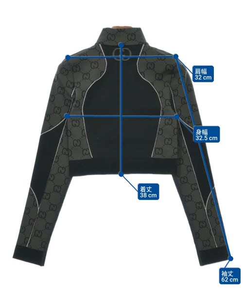 GUCCI（グッチ）Tシャツ・カットソー グレー サイズ:S レディース/2200638026078