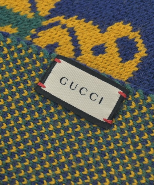 GUCCI（グッチ）マフラー 紺 サイズ:- レディース/2200638087079