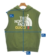 GUCCI（グッチ）パーカー カーキ サイズ:M レディース/2200637508032