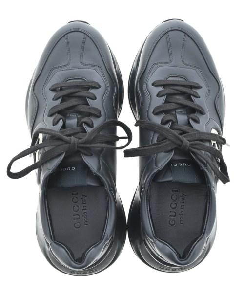 GUCCI（グッチ）スニーカー 黒 サイズ:UK7(25.5cm位) メンズ/2200638268041