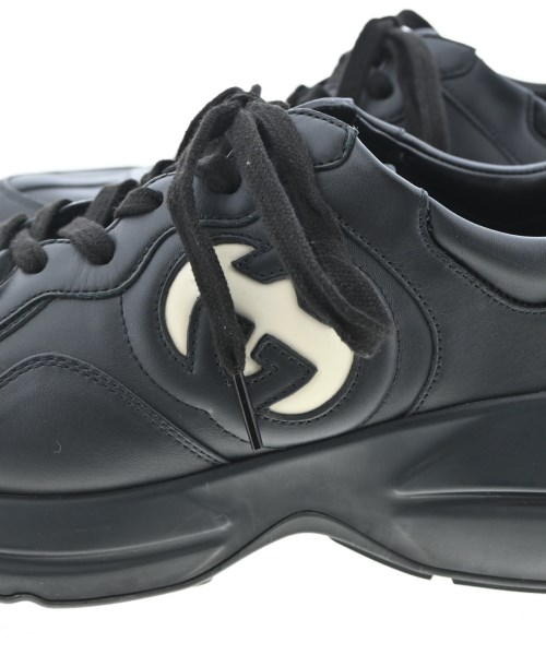 GUCCI（グッチ）スニーカー 黒 サイズ:UK7(25.5cm位) メンズ/2200638268041