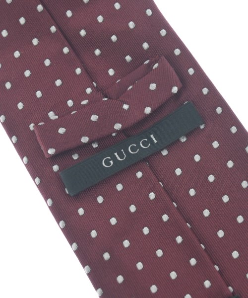 GUCCI（グッチ）ネクタイ 赤 サイズ:- メンズ/2200622987576