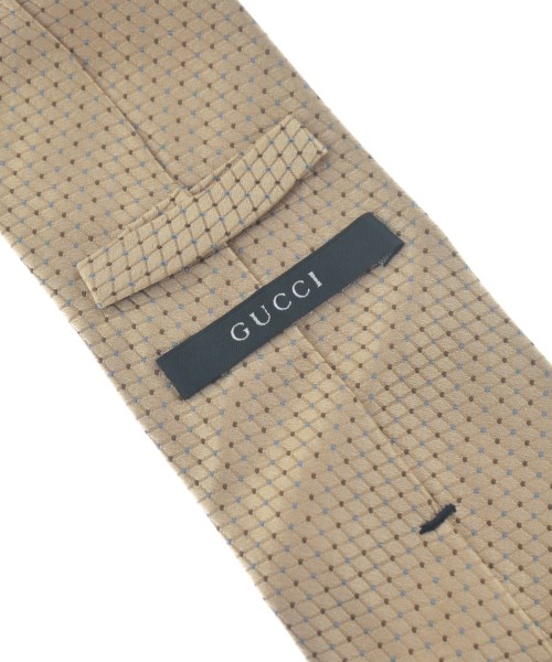 GUCCI（グッチ）ネクタイ ベージュ サイズ:- メンズ/2200622987781