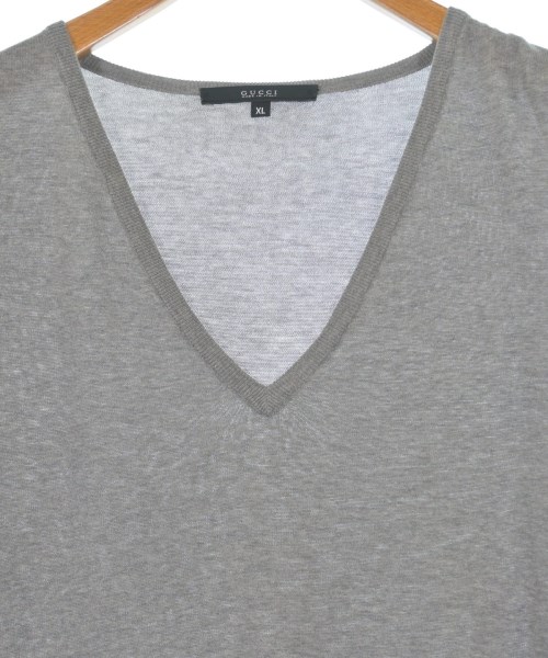 GUCCI（グッチ）ニット・セーター グレー サイズ:XL メンズ/2200638877083