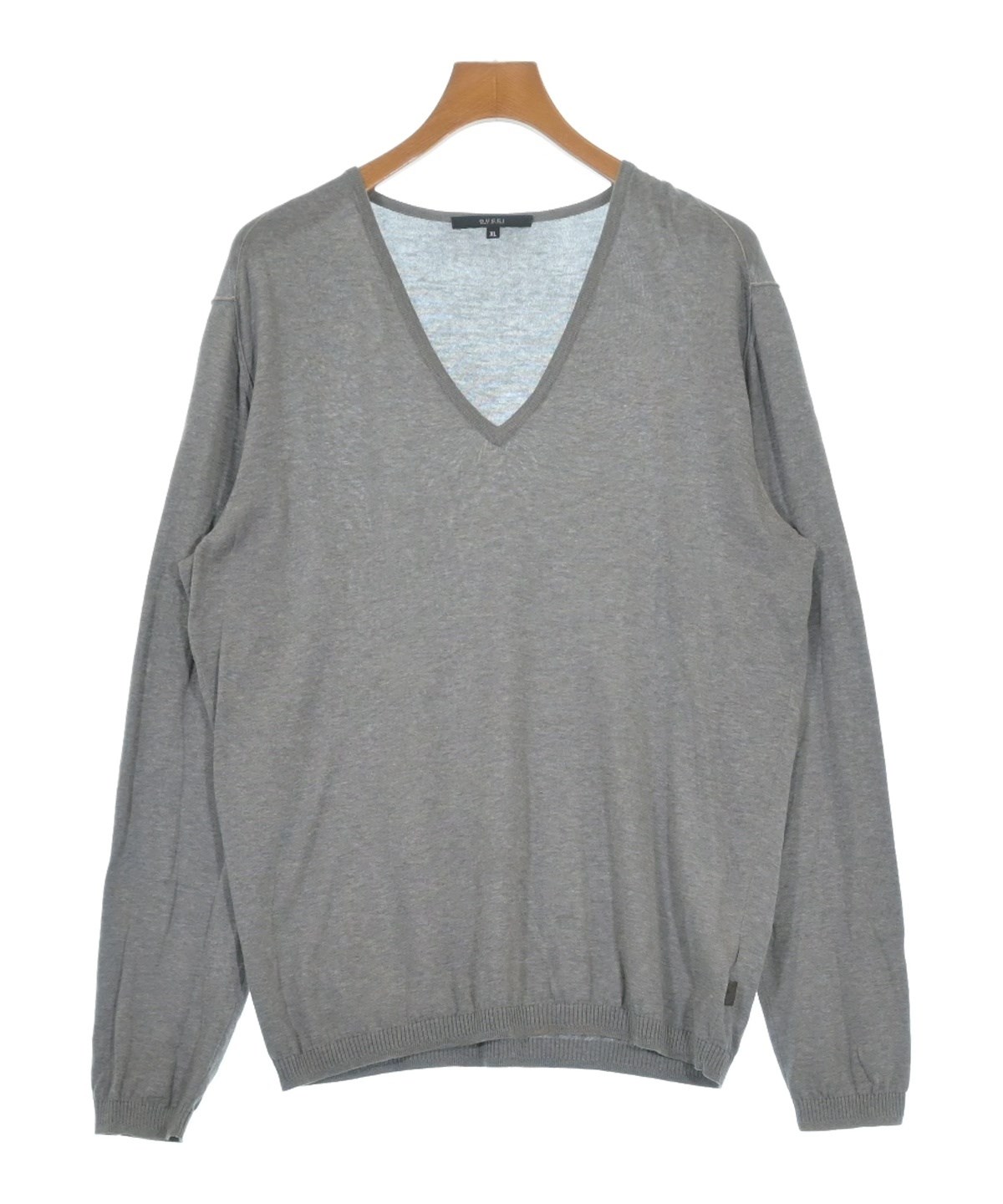 GUCCI（グッチ）ニット・セーター グレー サイズ:XL メンズ