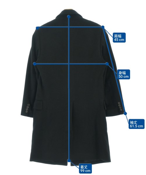 GUCCI（グッチ）チェスターコート 黒 サイズ:-(S位) メンズ/2200626455019