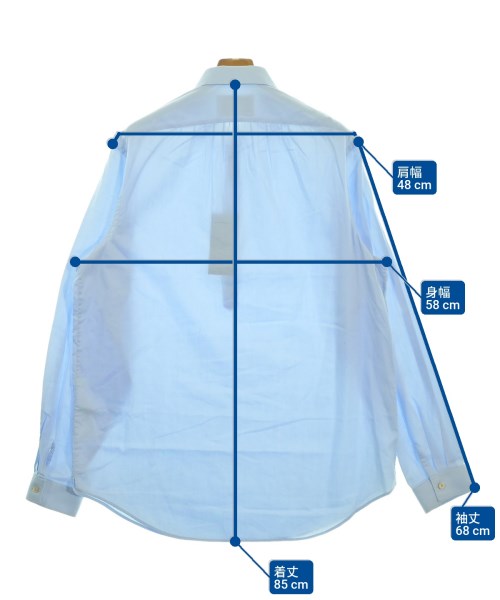 GUCCI（グッチ）カジュアルシャツ 青 サイズ:48(L位) メンズ/2200639188010