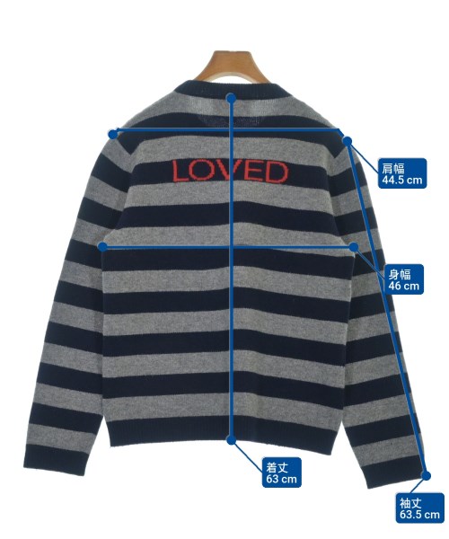 GUCCI（グッチ）ニット・セーター グレー サイズ:M メンズ/2200639188041