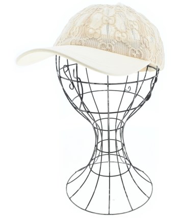 GUCCI（グッチ）キャップ 白 サイズ:- レディース/2200622015293