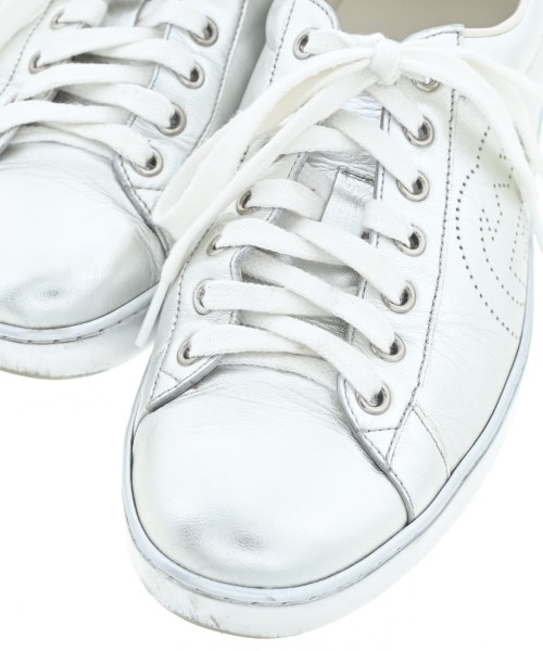 GUCCI（グッチ）スニーカー シルバー サイズ:UK6 1/2(25cm位) レディース/2200639381084
